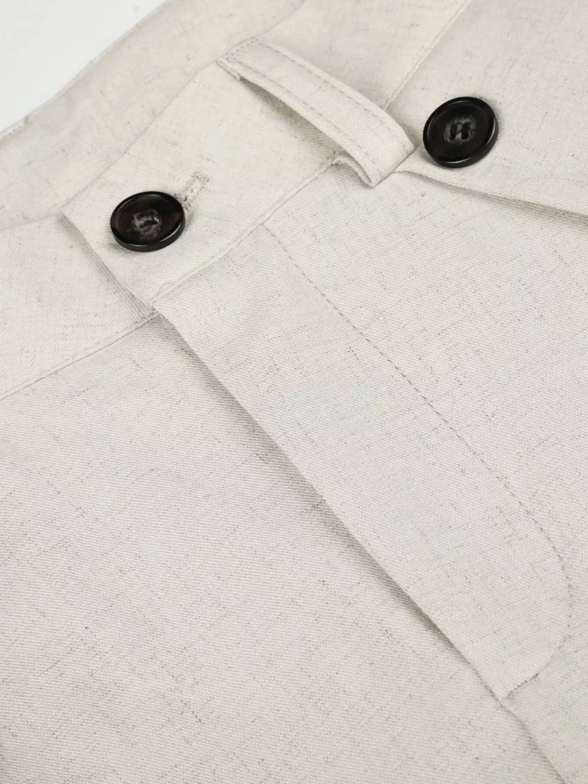 Men's Pleated Wide-Leg Casual Pants