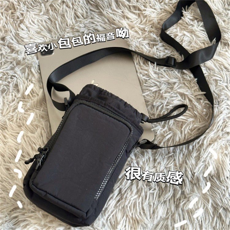 Water-Resistant Oxford Cloth Crossbody Bag - Casual Outdoor Hiking Shoulder Bag