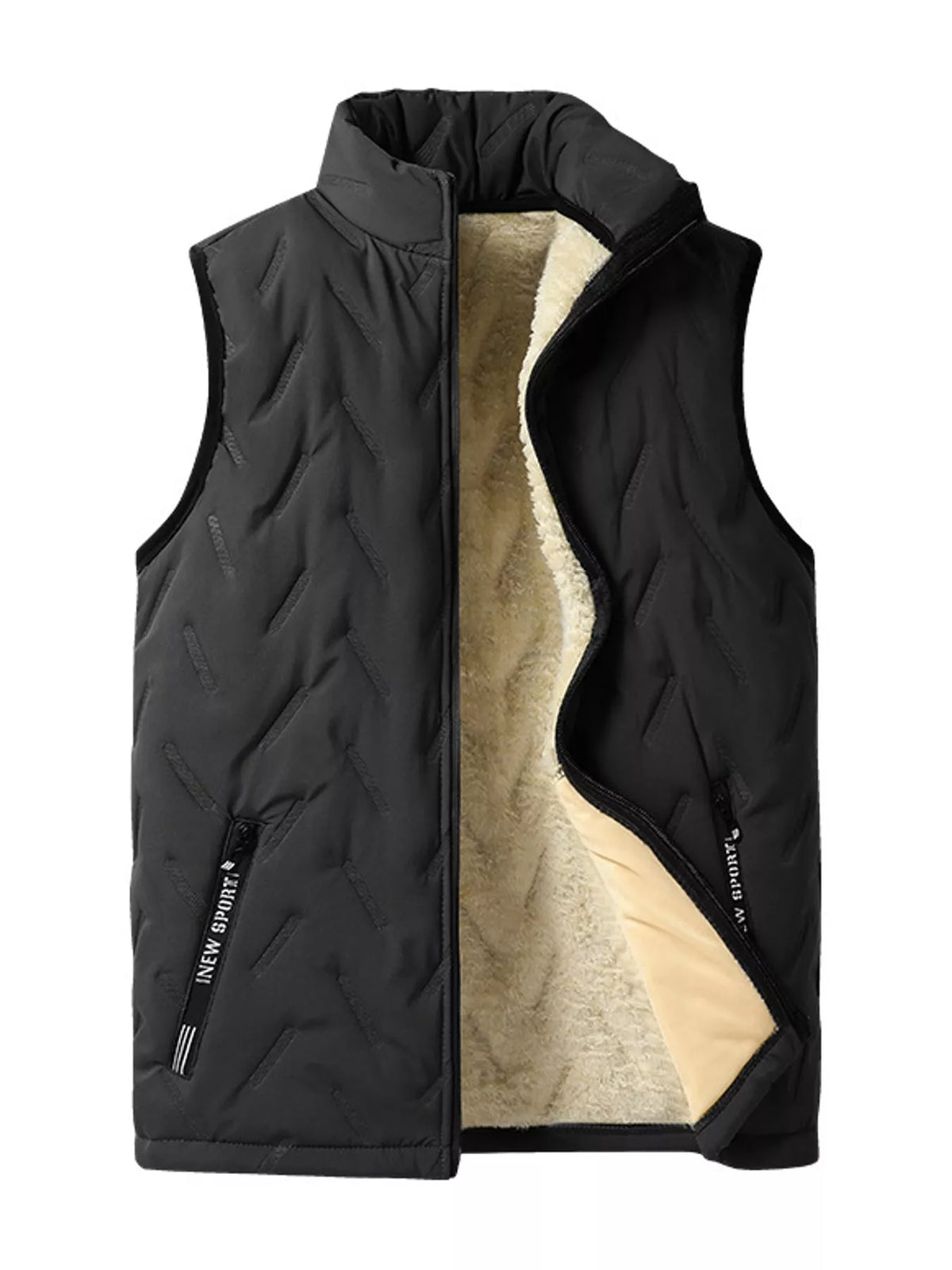 Men's Thermal Quilted Zip-Up Vest, S–7XL — photo 6