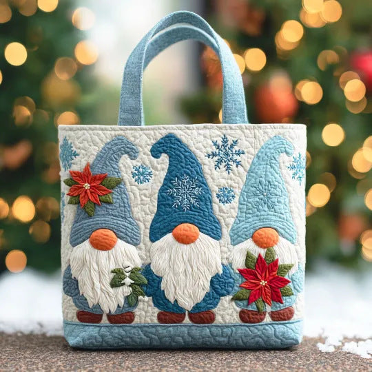 Women's Trendy Printed Tote & Shoulder Bag - Canvas Lined Oxford Cloth