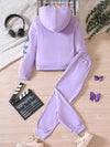 Poppy Lane Butterfly Print Hoodie & Pants Set — product view 5