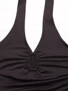 Liora Halter Neck Ruched Bodysuit — product view 6