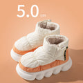 Women's Warm Down Ankle Boots | Breathable EVA Sole Winter Home Shoes