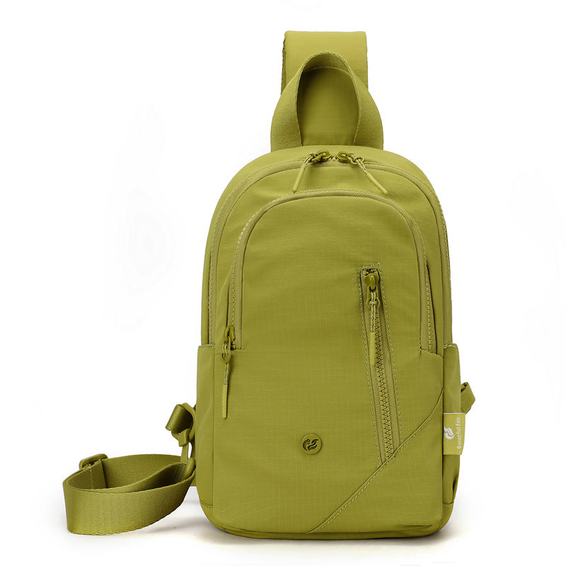 Ultra-light Nylon Crossbody Chest Bag | Lightweight Shoulder Tote for Women