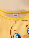 Adventure Club Duck Print Long-Sleeve Top and Pants Set — product view 4