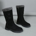Thick-Soled Fleece-Lined Snow Boots