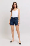 Judy Blue Camden High-Rise Back Flap Pocket Denim Shorts — product view 10