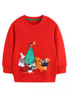 Poppy Lane Christmas Tree Crewneck Sweatshirt — product view 2