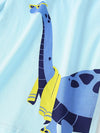 Storybook Dinosaur Graphic Crewneck T-Shirt — product view 3