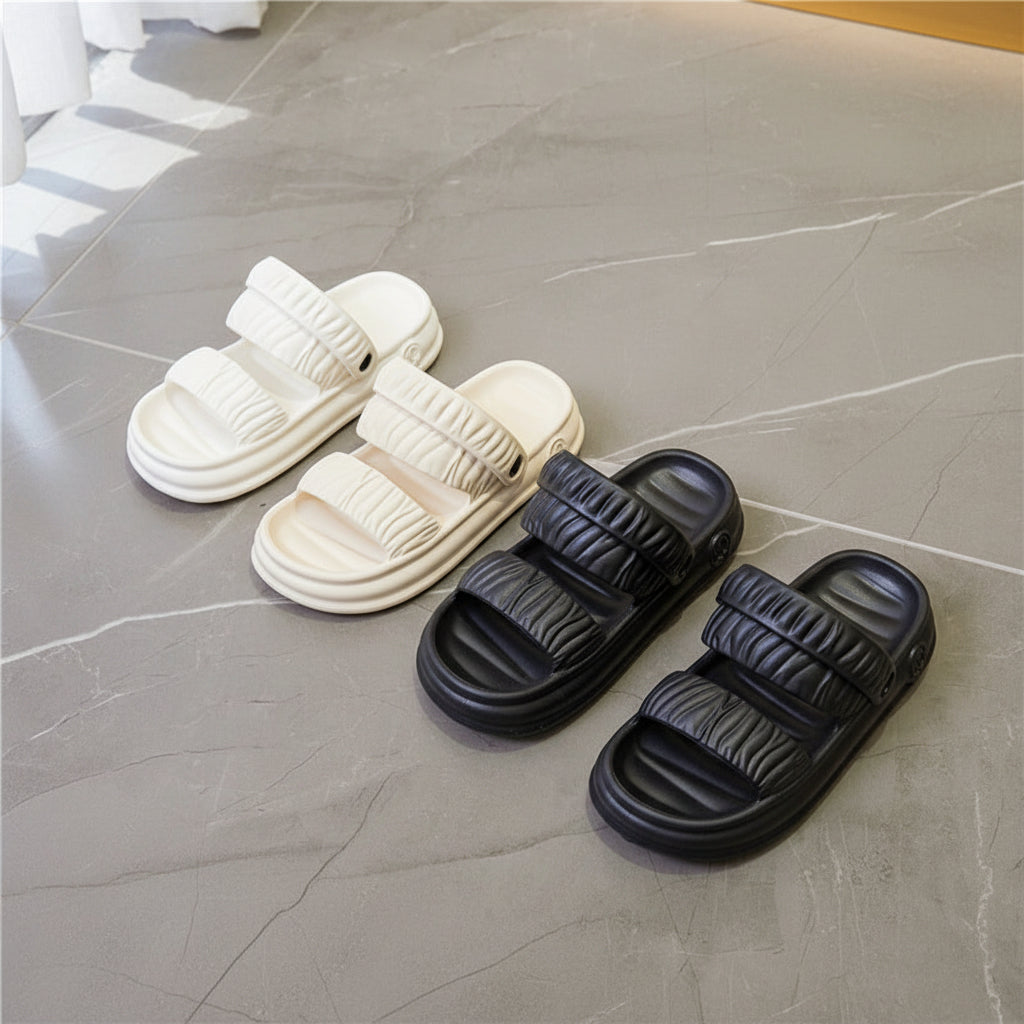 Women's EVA Thick-Soled Cloud Slippers – Cushioned Comfort Slides