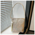 Chinese-Style Vintage Hanfu Bucket Handbag