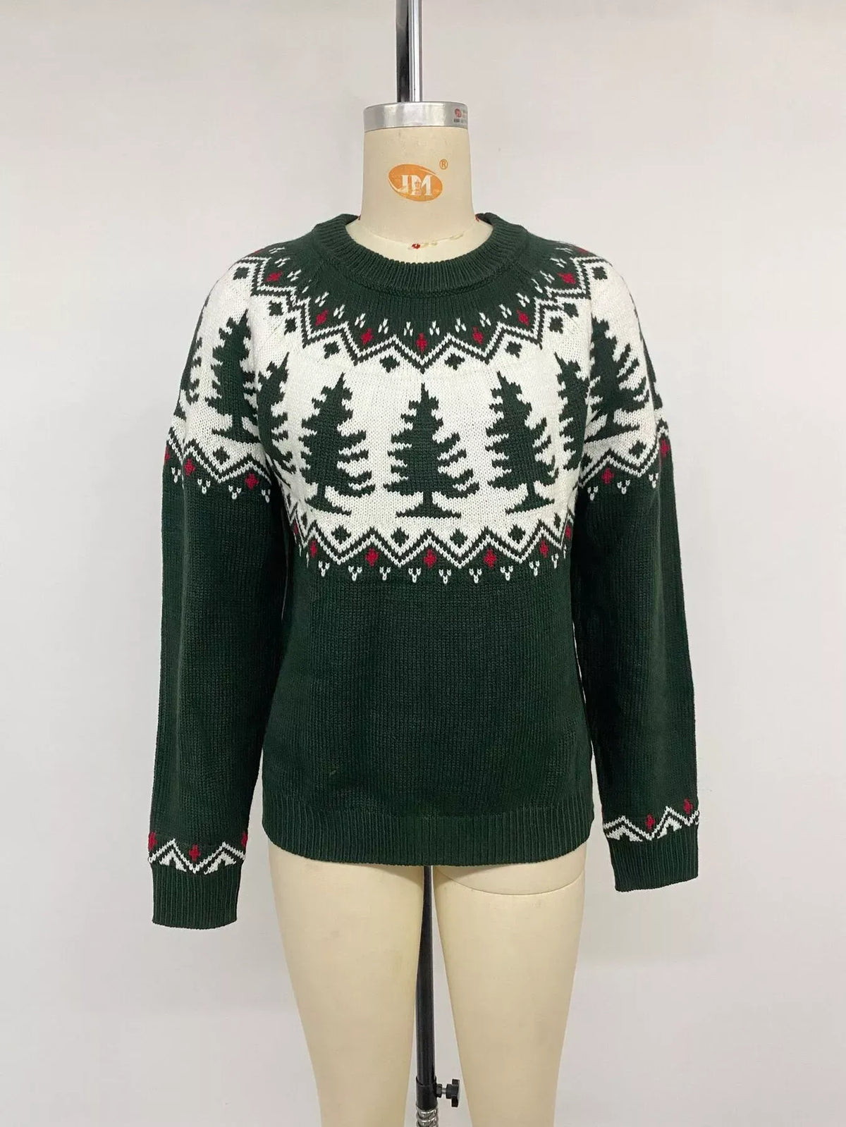 Christmas Tree Round-Neck Sweater — photo 12