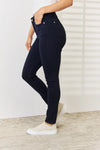 Judy Blue Camden Garment-Dyed Tummy-Control Skinny Jeans — product view 4