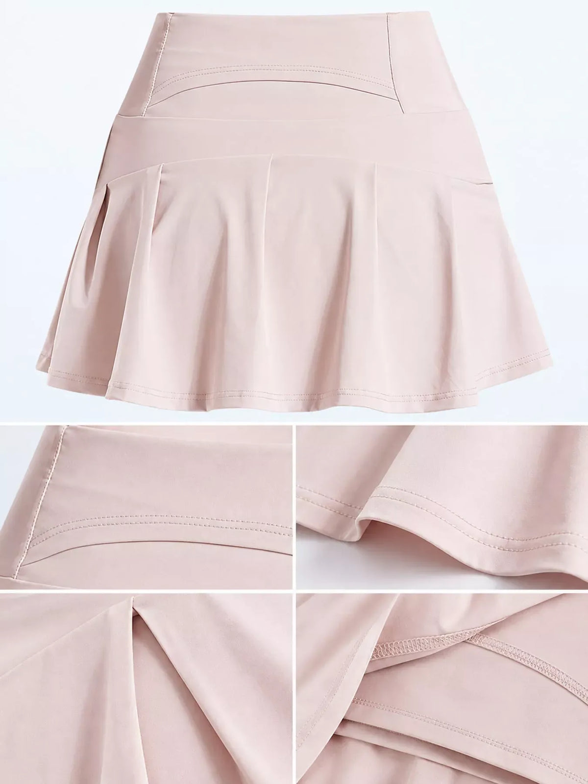 Women's High-Waisted Pleated Active Skirt — photo 14