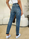 Judy Blue Harper Mid-Rise Rigid Magic Release Hem Jeans — product view 3