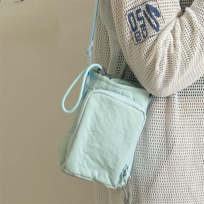 Water-Resistant Oxford Cloth Crossbody Bag - Casual Outdoor Hiking Shoulder Bag