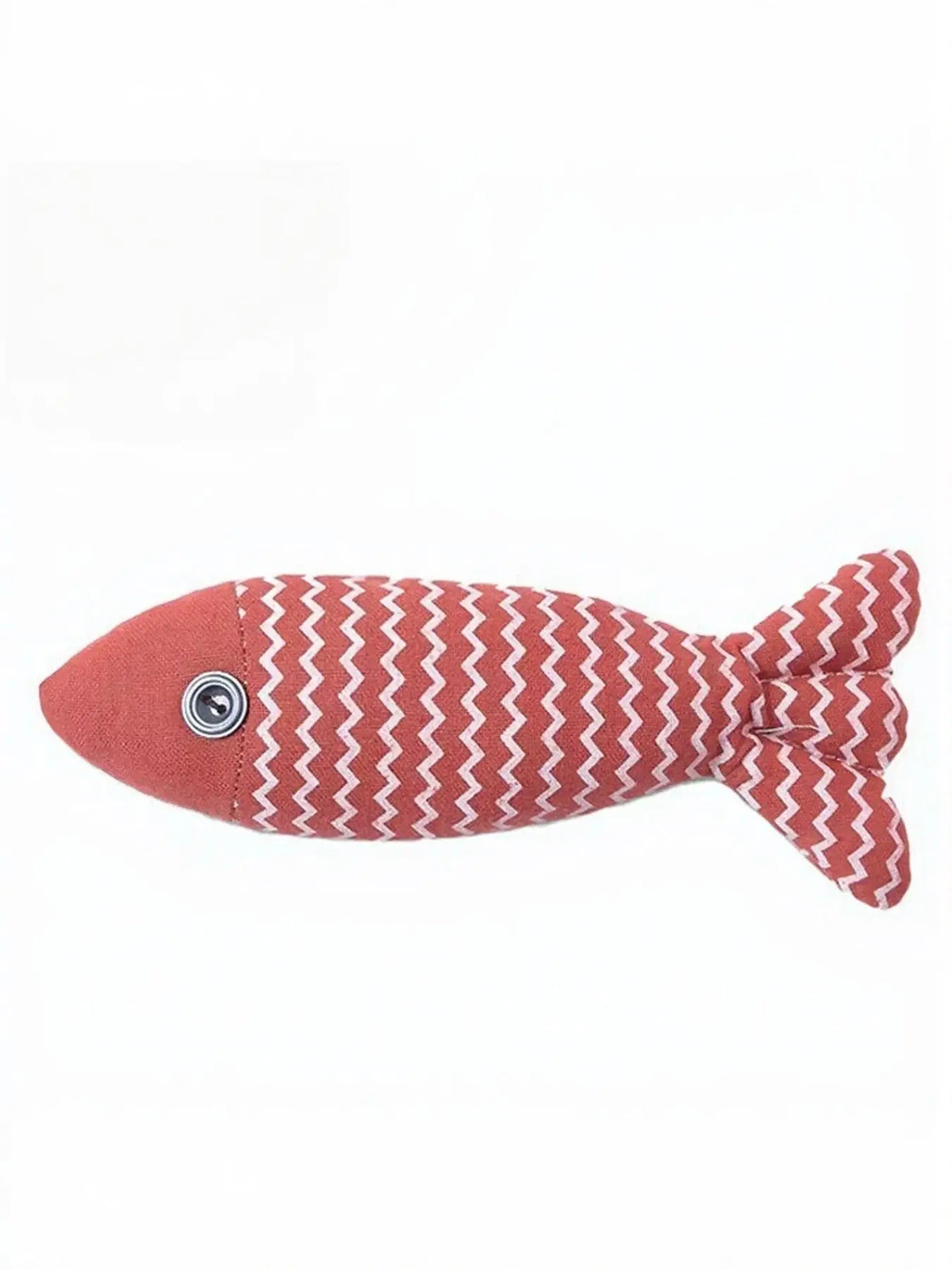 Fish-Shaped Plush Pet Toy — photo 4