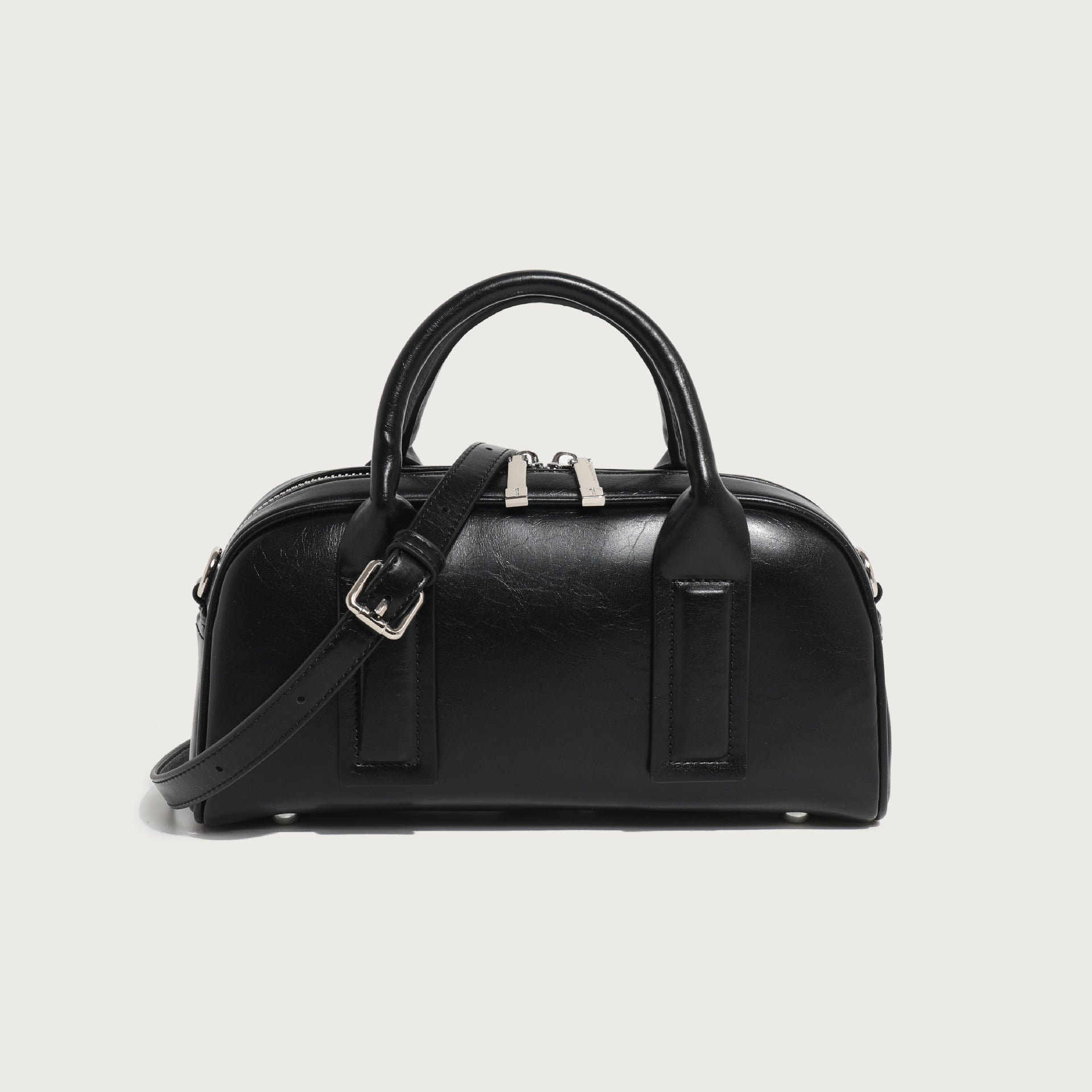 Women's Soft Leather Tote Crossbody Bag - Large Capacity Urban Minimalist Handbag