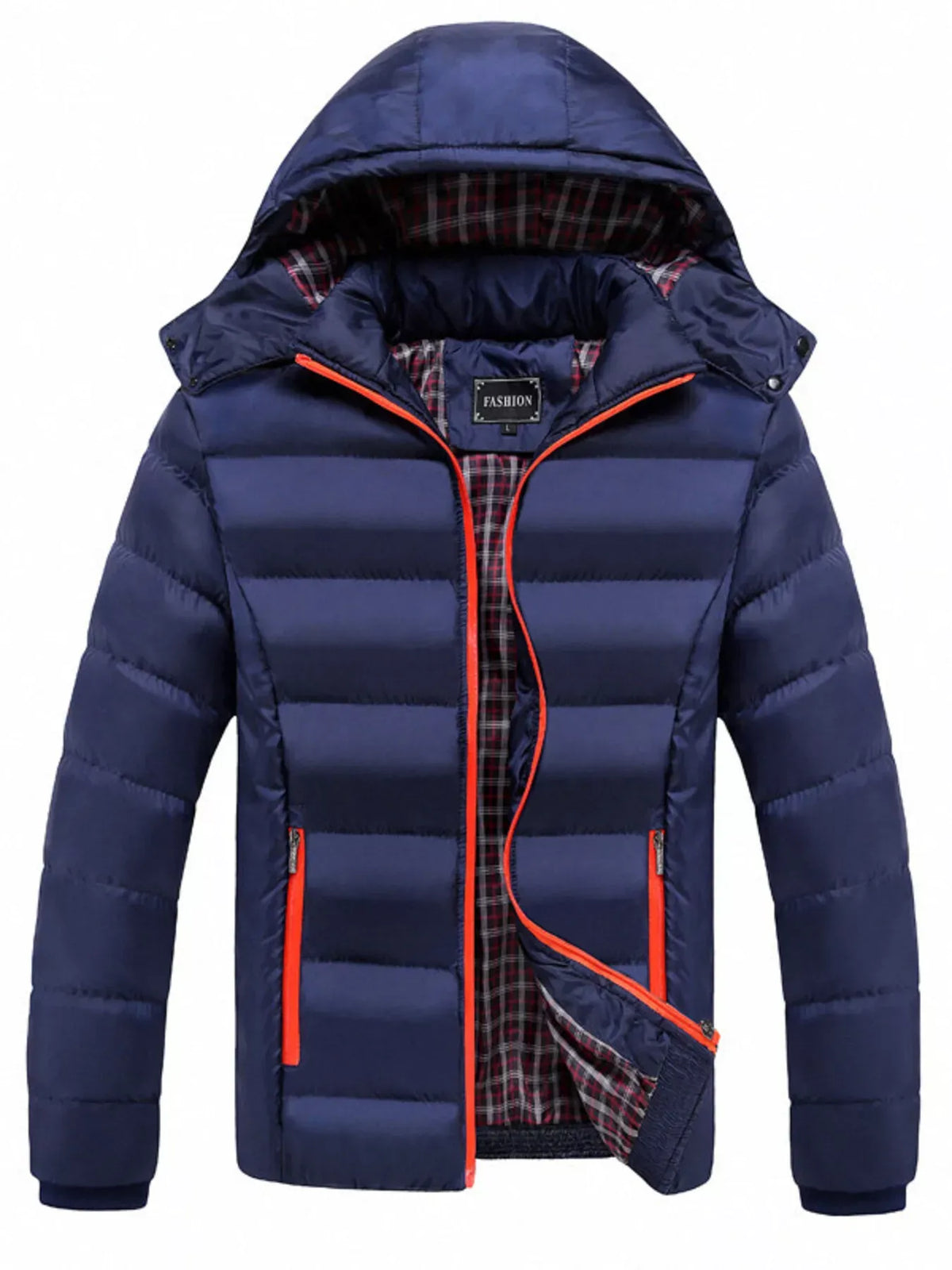 Men's Hooded Puffer Jacket — photo 4