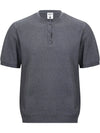 Solace Textured-Knit Henley — color or detail view 3