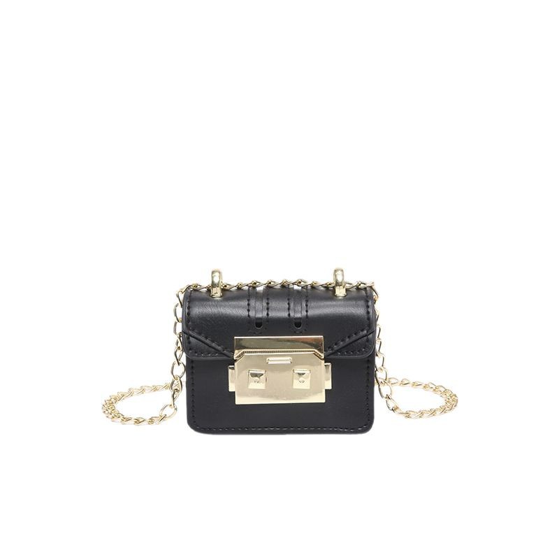Women's Crossbody Shoulder Bag with Chain - Stylish PU Leather Handbag
