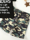 Meadow Days Letter Graphic T-Shirt and Camouflage Shorts Set — product view 15