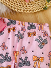 Scout Club Halloween Graphic Top and Pants 3-Piece Set with Headband — product view 3