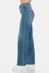 Judy Blue Blake Tummy-Control Cutoff-Hem Straight Jeans — product view 6