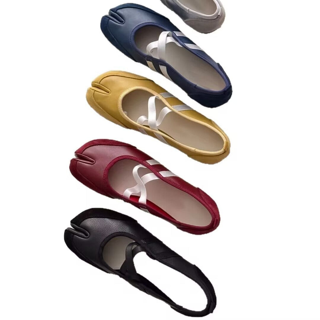 Women's Cross-Strap Clog Shoes | Flat Slip-On Clogs with Rubber Sole