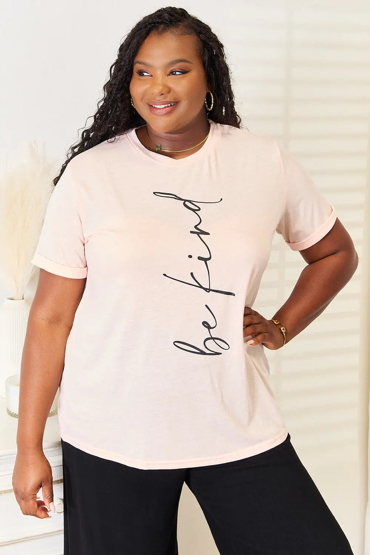 Simply Love 'Be Kind' Graphic T-Shirt