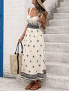 Dahlia Printed Wide Strap Midi Dress — product view 2