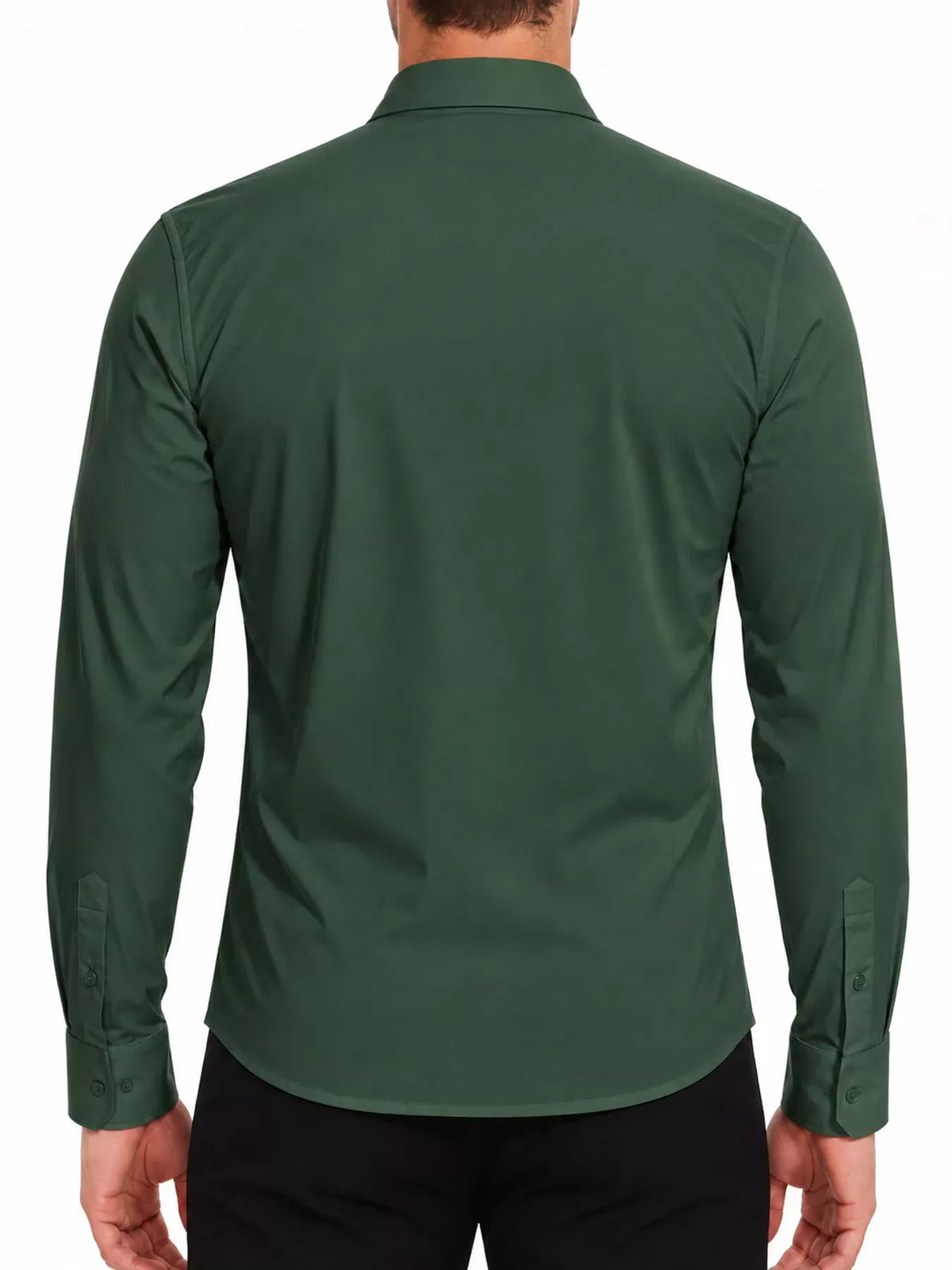 Men's Slim-Fit Stretch Long-Sleeve Shirt — photo 32