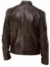 Midnight Moto Faux-Leather Jacket — color or detail view 9