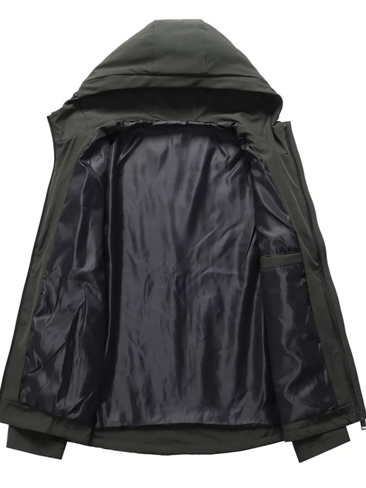 Men's Lightweight Hooded Nylon Jacket — photo 2