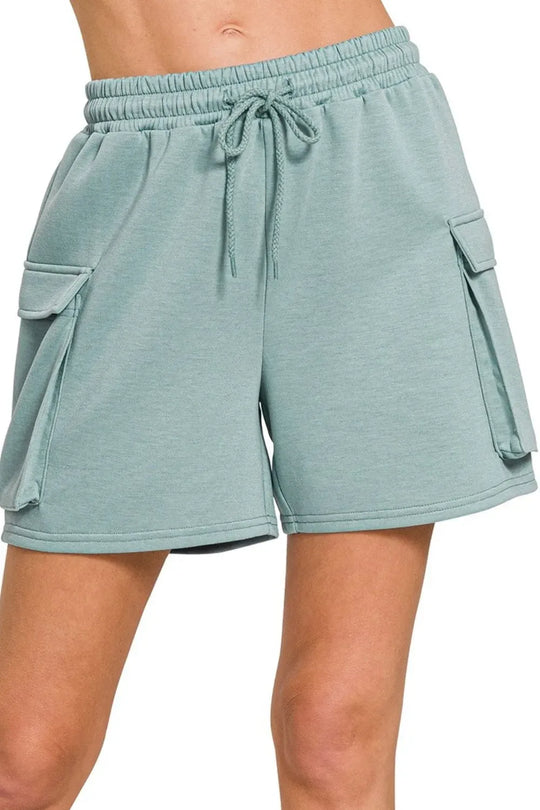 Another view: Scuba Thigh Pocket Shorts