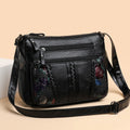 Women's Minimalist Crossbody Bag - Large Capacity PU Leather Shoulder Bag