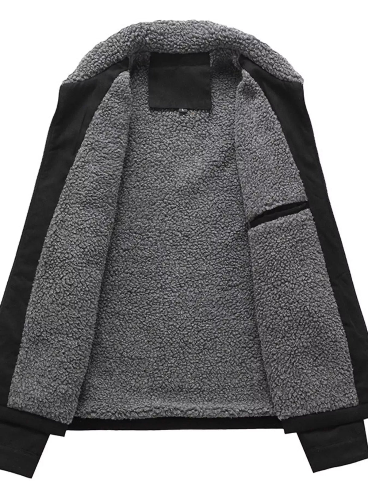 Men's Plush-Lined Utility Jacket — Plus Sizes — photo 5