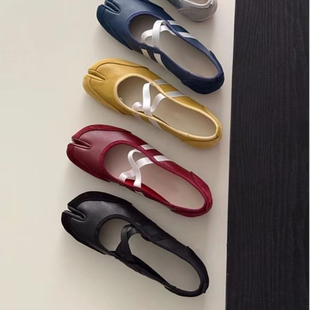 Women's Cross-Strap Clog Shoes | Flat Slip-On Clogs with Rubber Sole