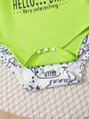 Clover Club 2 Piece Dino-Themed Baby Outfit Set — product view 6