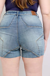 Judy Blue Addison High-Rise Star Seam Detail Denim Shorts — product view 18