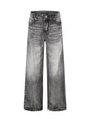 Ashline Wide-Leg Jeans — Washed Black for men