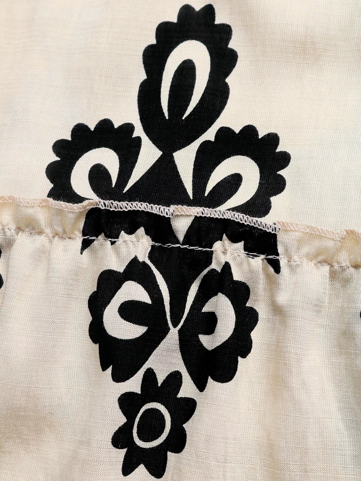 Marais Smocked Wide Strap Tiered Dress