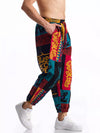 Mosaic Drawstring Statement Trousers — color or detail view 12