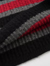 Gallery Ribbed Stripe Knit Tee — color or detail view 4