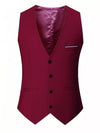 Savile Single-Breasted Dress Vest — color or detail view 2