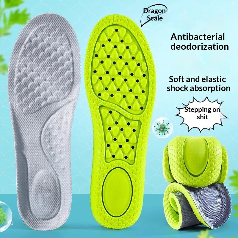Premium Shock-Absorbing Athletic Insoles – Unisex Comfort & Support for All-Day Performance