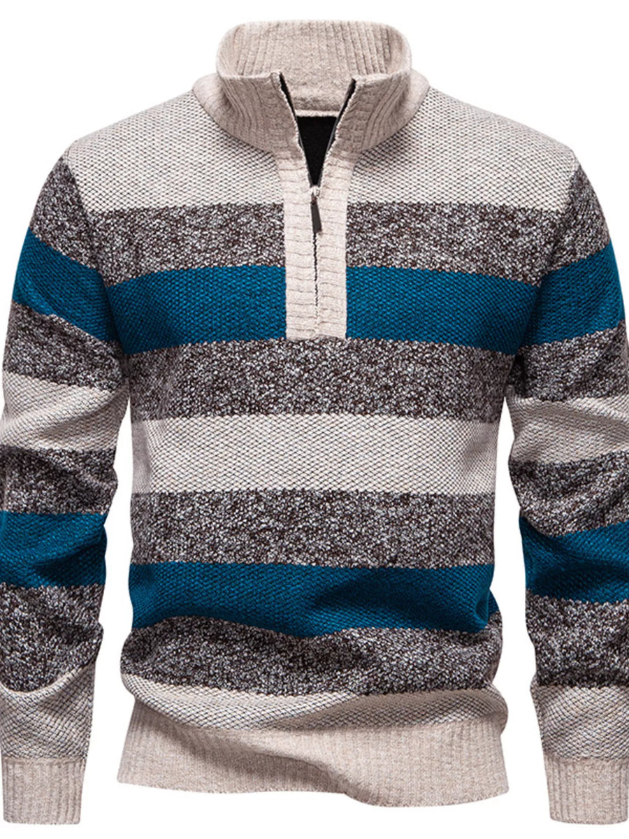 Northline Ribbed Quarter-Zip Sweater