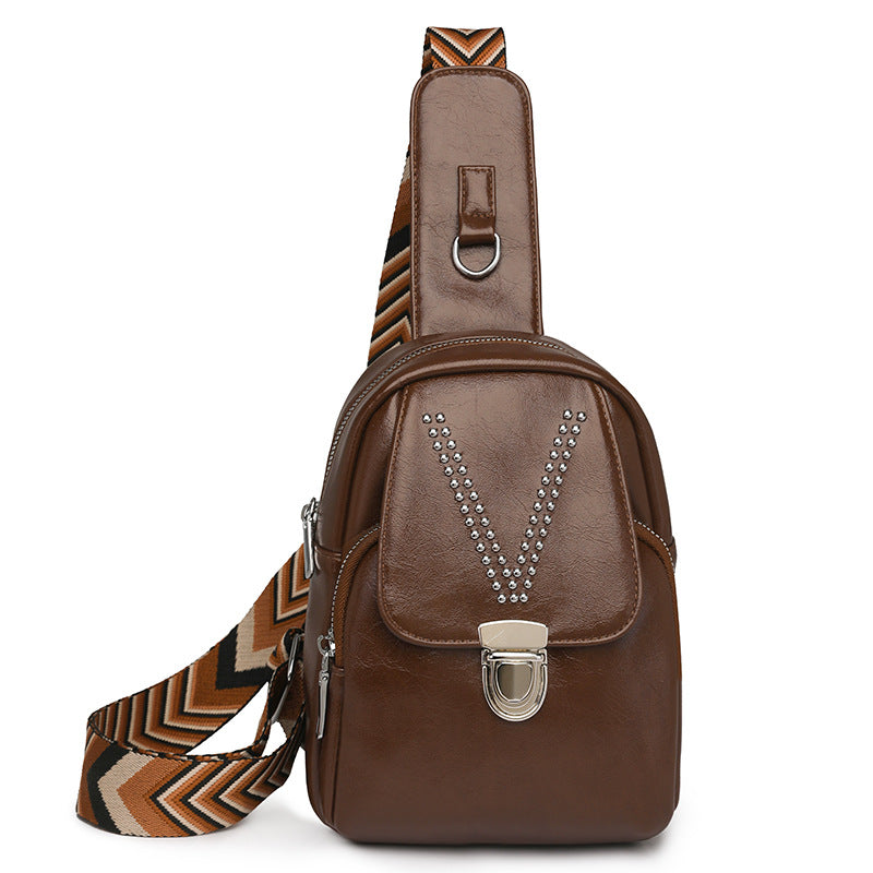Women's Soft Leather Crossbody Shoulder Bag - Casual All-Match PU Leather Handbag