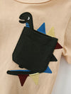 Wildwood Dinosaur Pocket Crewneck T-Shirt — product view 3