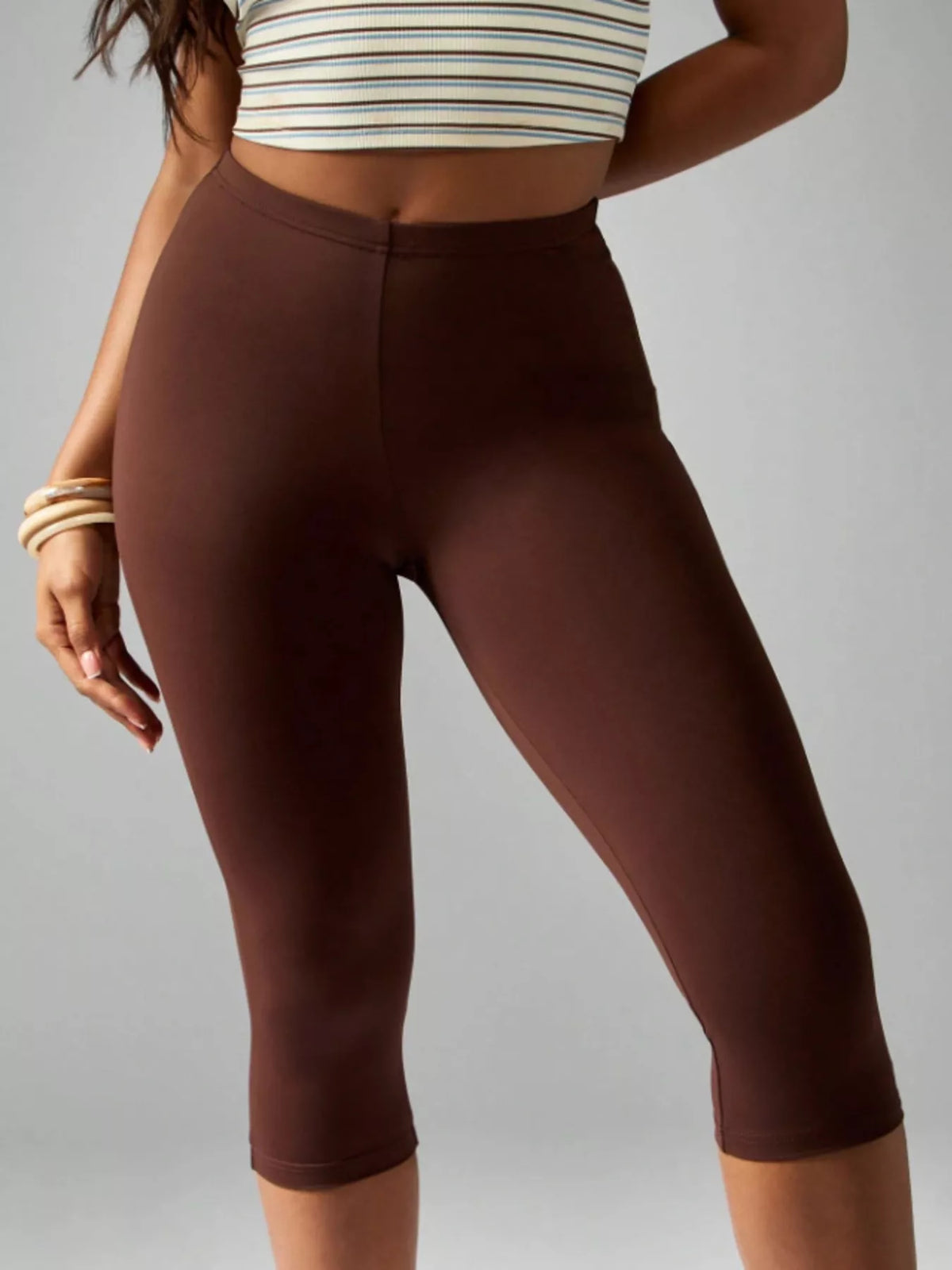 High-Waisted Capri Active Leggings